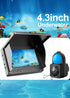 Underwater camera 1080p 4.3 inch lcd Endoscope camera Waterproof 6 Hours Endurance Night Vision 15/30m